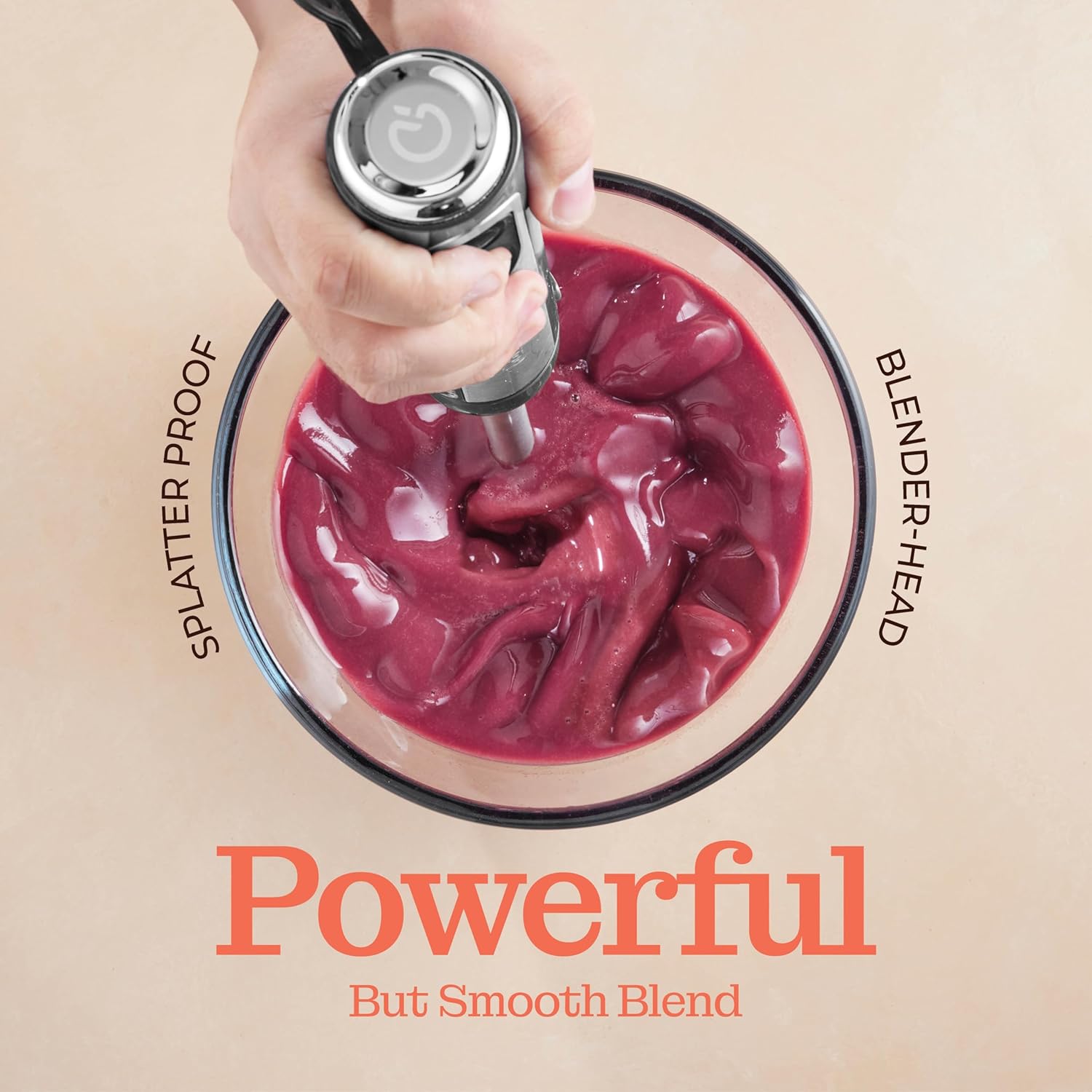 Thumbnail 3 de Powerful Immersion Blender 500W for Smoothies 🍽
