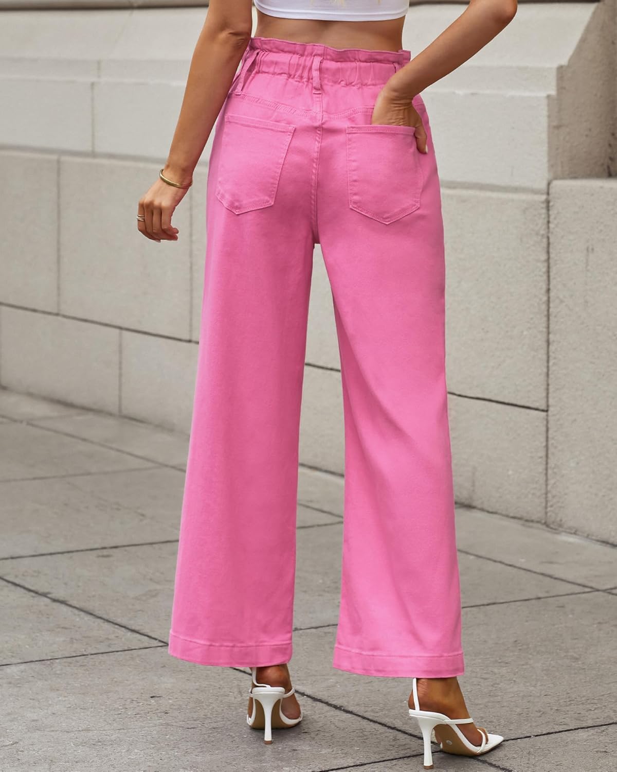 Thumbnail 2 de GRAPENT Wide Leg Jeans for Women