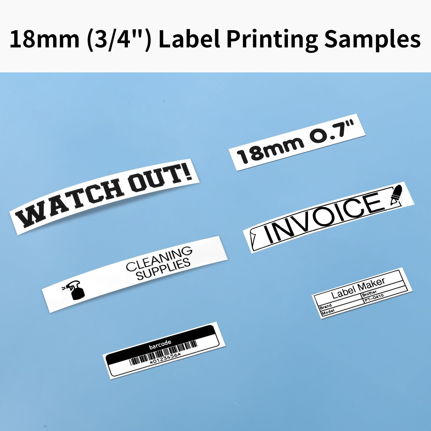 Thumbnail 1 de COLORWING Kompatibel TZe-241 18mm Schriftband 🏷️