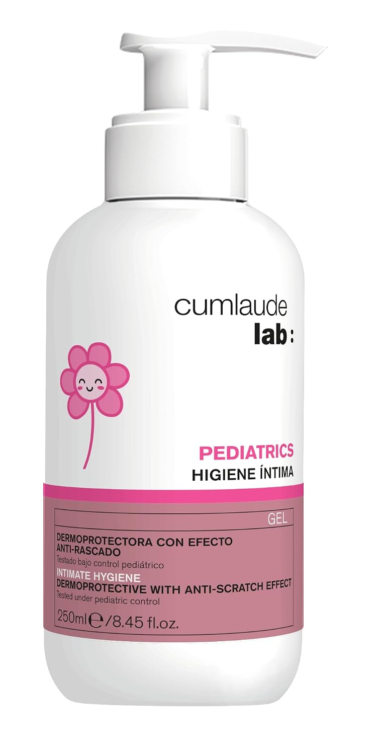 Cumlaude Lab Pediatrics – Sanfte, seifenfreie Intimwaschlösung für Kinder, hypoallergen & farbstofffrei (250 ml)