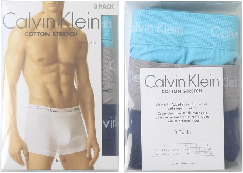 Thumbnail 5 de Calvin Klein Calzoncillos Trunks pack 3, L