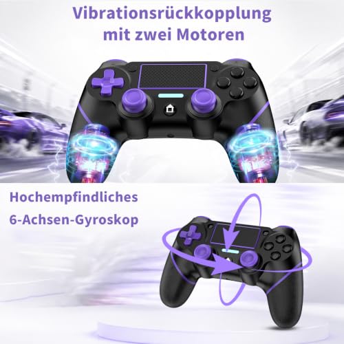 Detalle de Reddening PS4 Controller 2er-Set mit Docking-Station