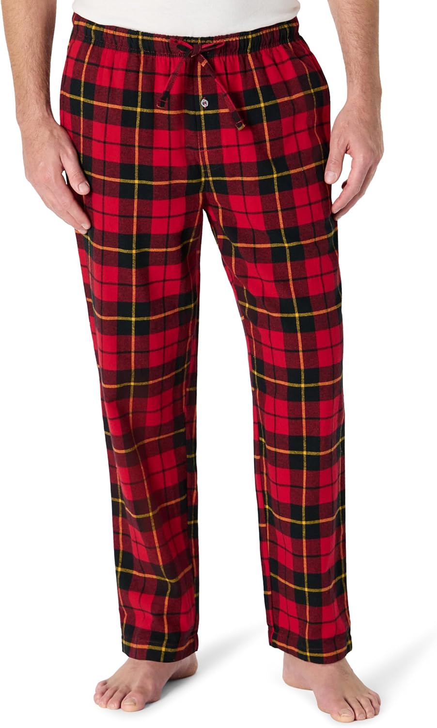 Thumbnail 5 de Amazon Essentials Men’s Breathable Flannel Pyjama Trousers (Big & Tall) in Relaxed Fit