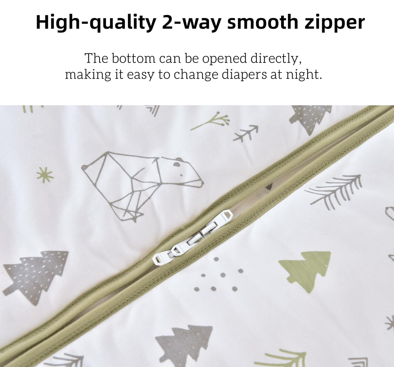 Detalle 2 de Chilsuessy Schlafsack mit Füßen 1.5 Tog
