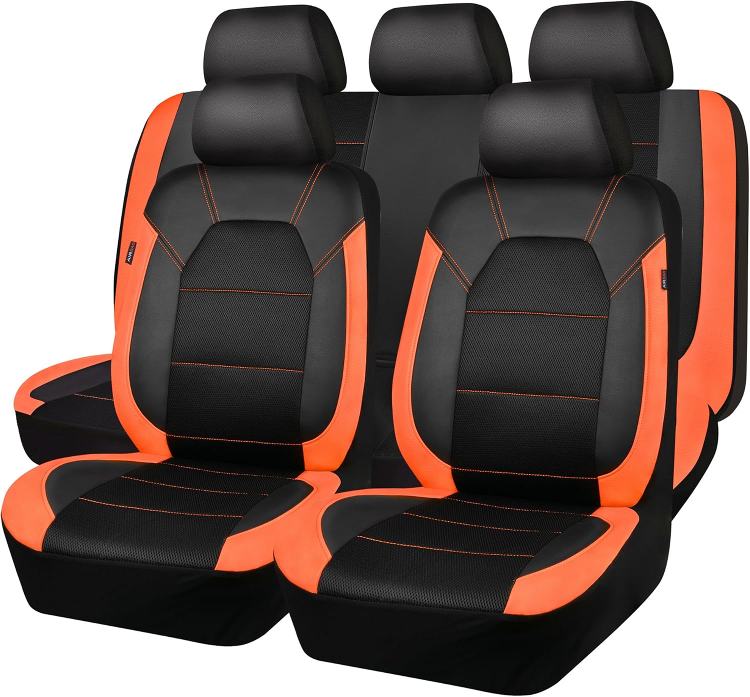 Thumbnail 5 de CAR PASS Universal Leather Car Seat Covers Full Set