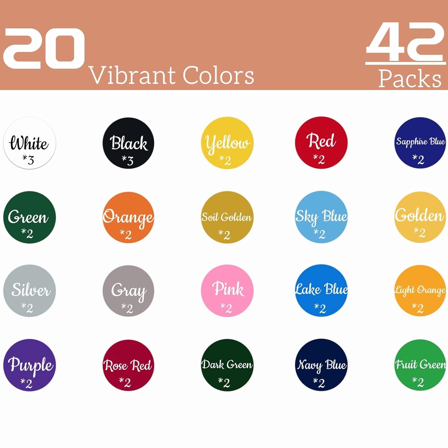 Thumbnail 1 de Vinile termico Cricut 42 fogli 20 colori