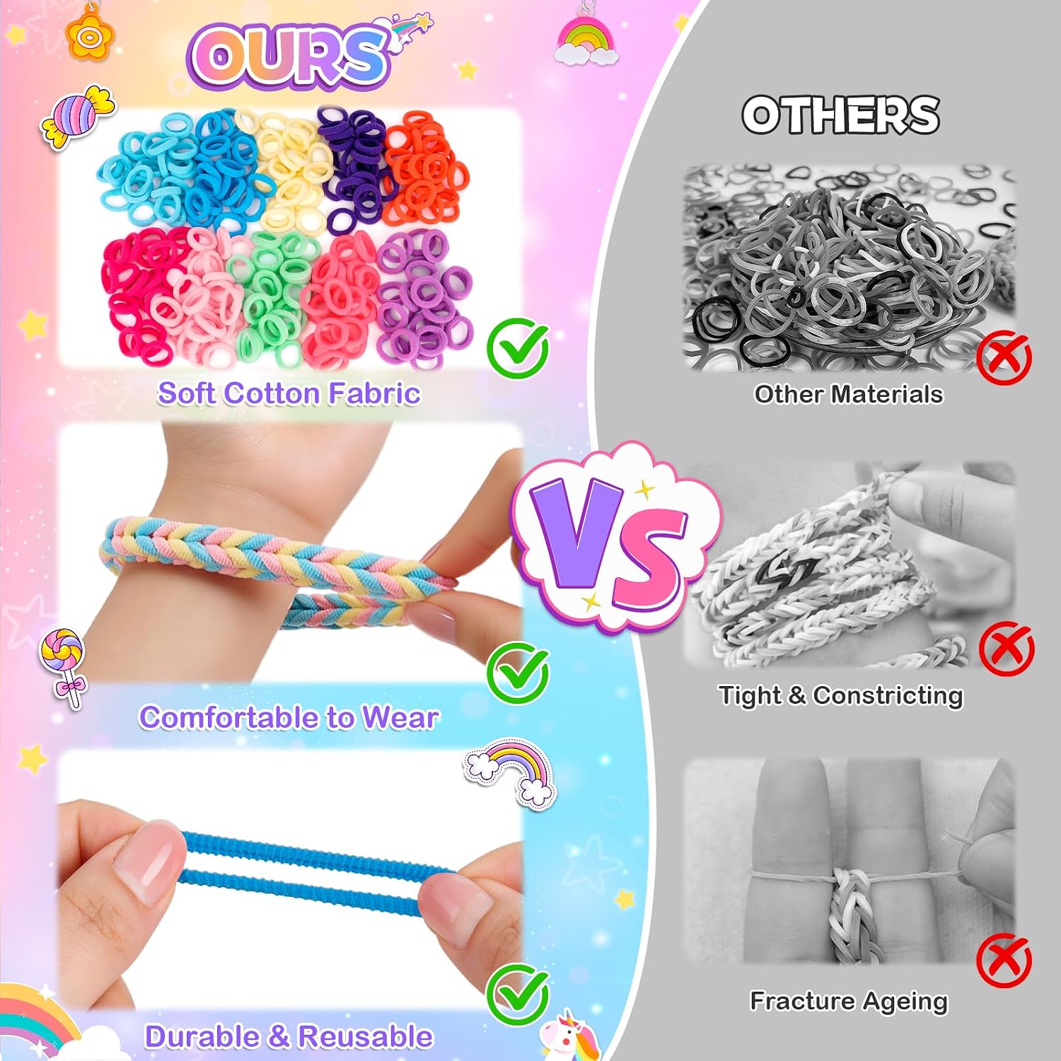 Thumbnail 6 de Arts and Crafts for Kids: Friendship Bracelet Making Kit for 5–12 Year Old Girls