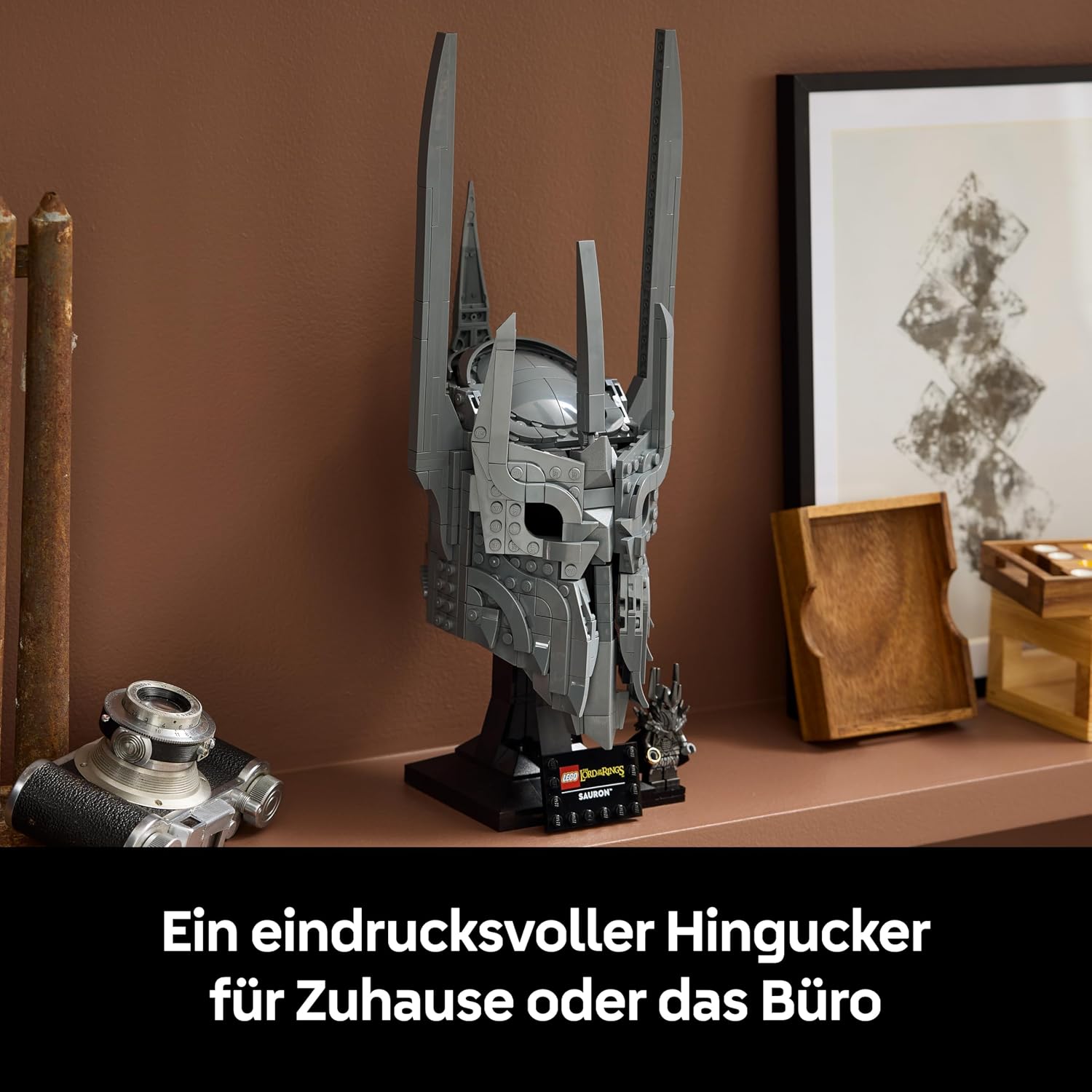 Thumbnail 6 de LEGO Icons Saurons Helm 11373 Bauset