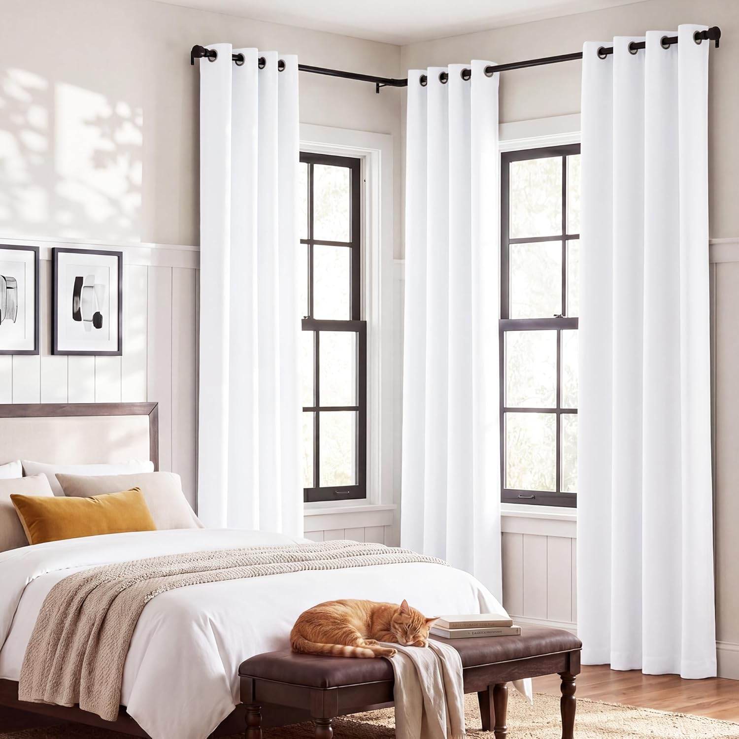 Thumbnail 6 de NICETOWN 100% Blackout Curtain 84 in 🪟