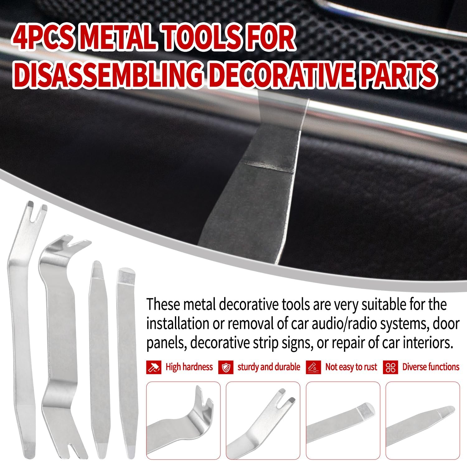Thumbnail 5 de Wetado 17-Piece Auto Trim Removal Tool Kit
