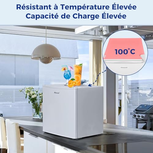 Thumbnail 4 de Smad Mini Frigo 48L – Petit réfrigérateur avec porte réversible, 0–10℃, blanc
