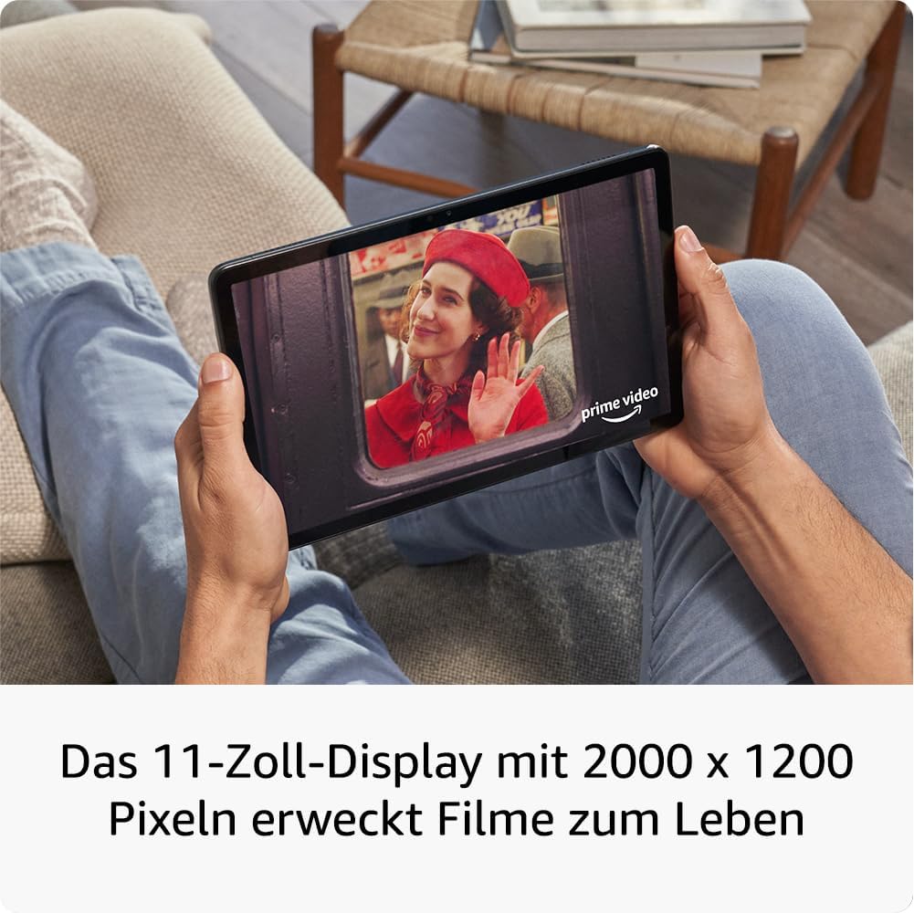 Detalle de Amazon Fire Max 11-Tablet (Neueste Generation) – Großes 11-Zoll-Display, Octa-Core, 128 GB