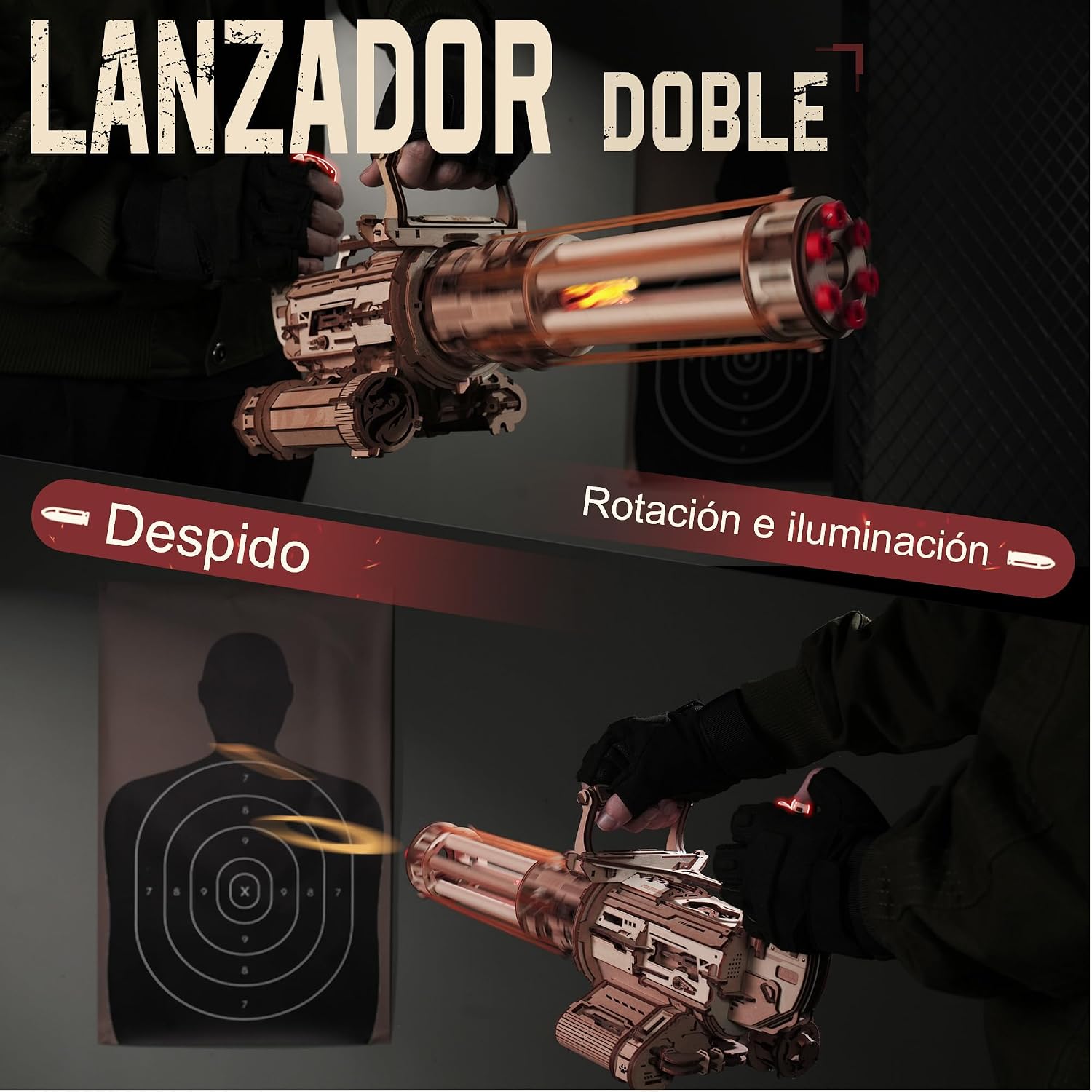 Detalle 2 de ROKR LQA01 Máquina de barril giratorio 412 piezas