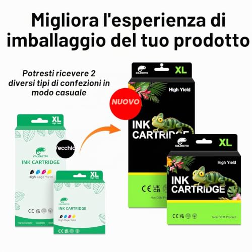 Thumbnail 8 de COLORETTO 305XL Cartucce Nero per HP 305 XL – Compatibilità ampia e resa elevata