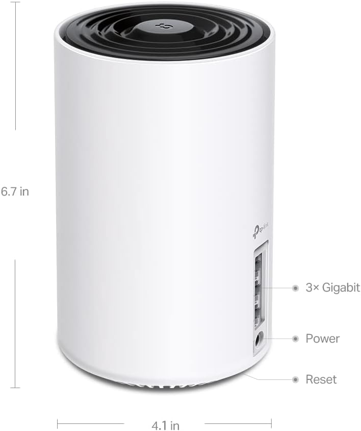 Detalle de TP-Link Deco XE75 Pro WiFi 6E 5500ft2