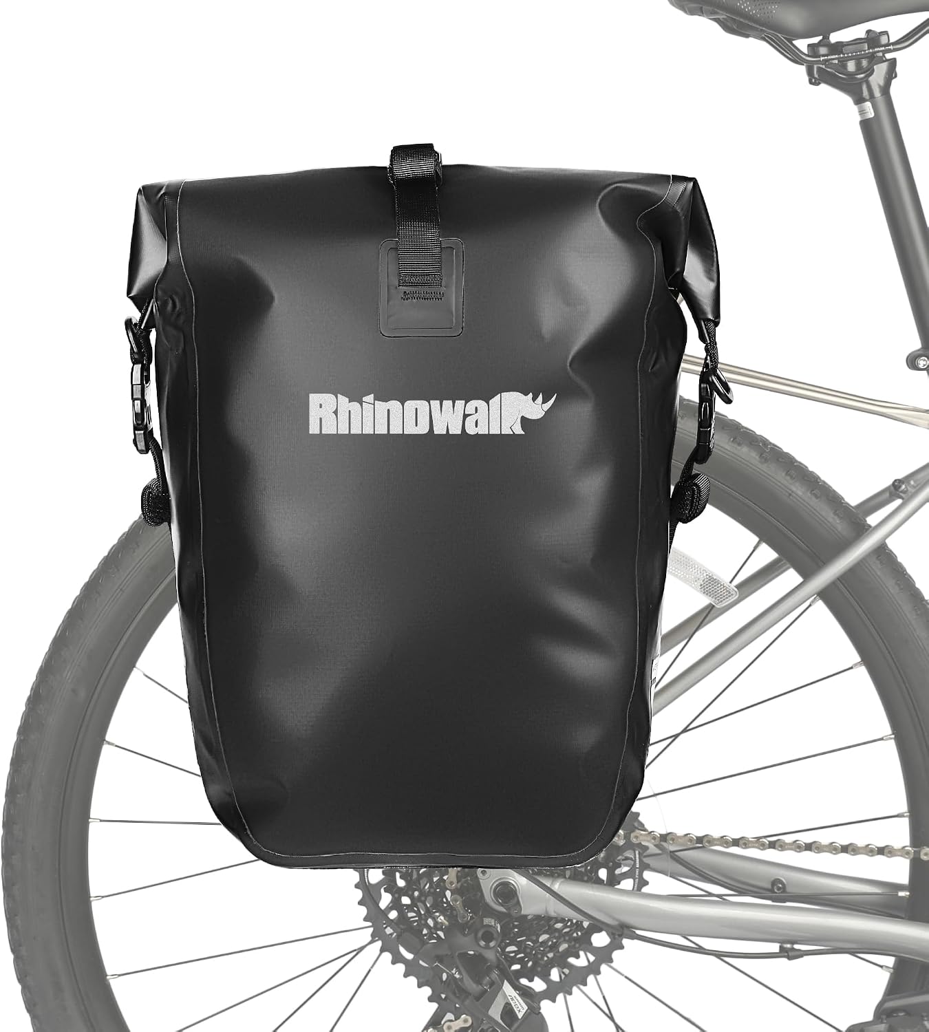 Detalle de Rhinowalk bike pannier bag 25L waterproof