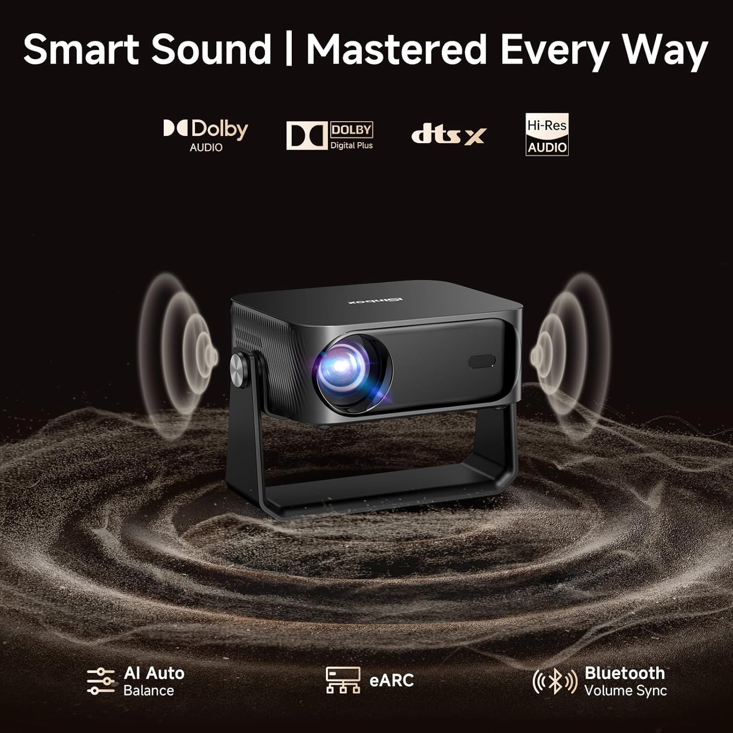 Thumbnail 3 de 4K Outdoor Projector 1500 ANSI lumen with Wi‑Fi