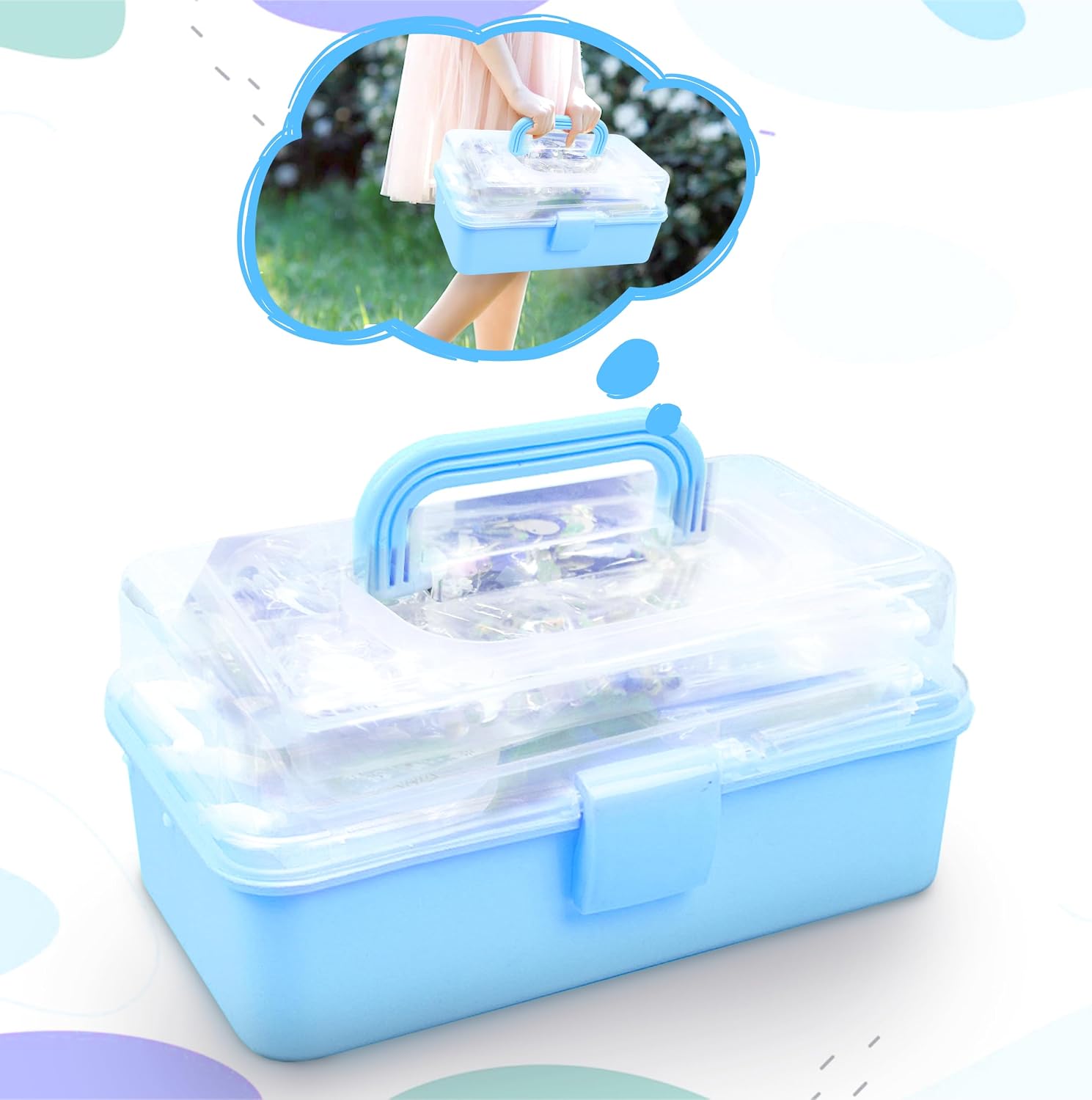Thumbnail 6 de 3000+ Pcs Art and Craft Supplies for Kids 3000+