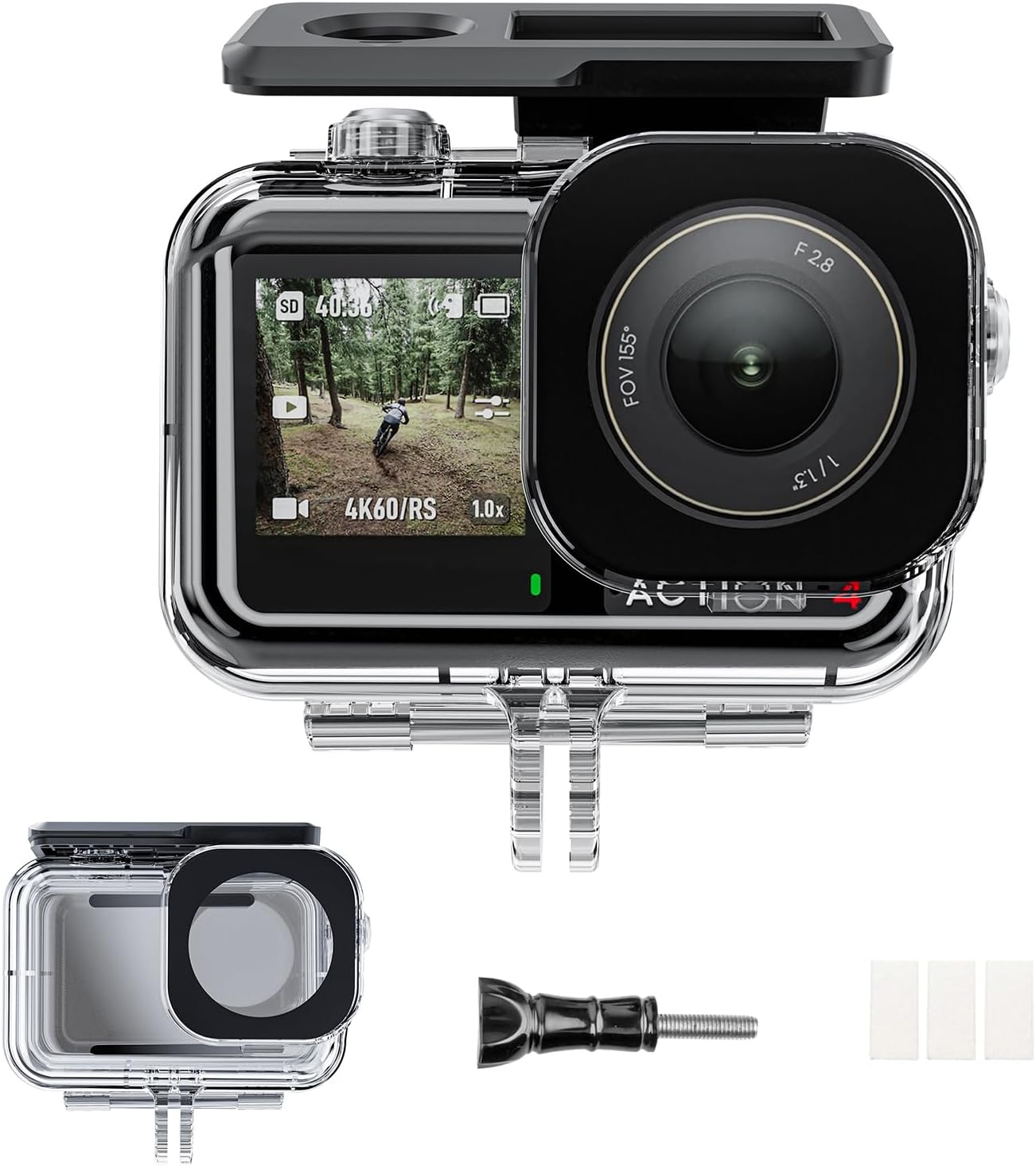 Thumbnail 6 de 60m/196ft Waterproof Case for DJI Osmo Action 6 – Deep-Dive Underwater Housing