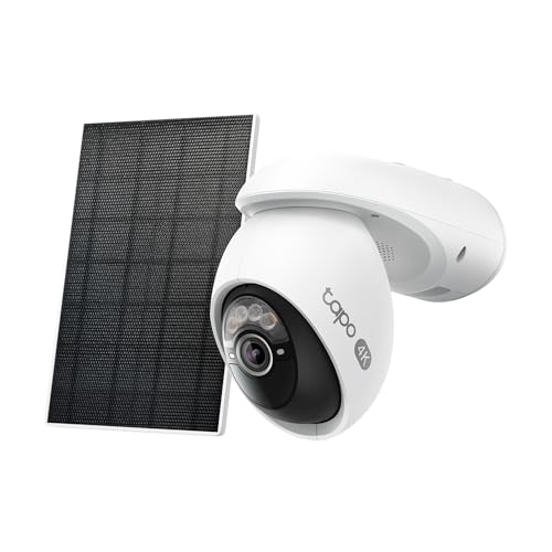 Thumbnail 1 de Tapo C660 Kit: Cámara de Seguridad WiFi 4K con Panel Solar y Visión 360°