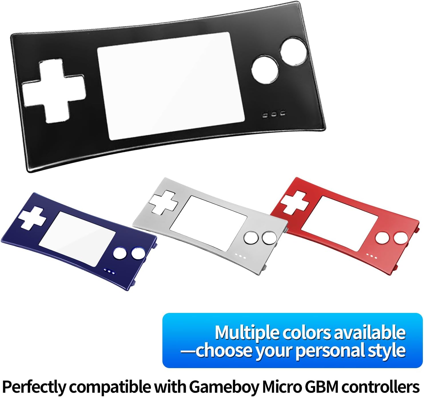 Thumbnail 6 de XBERSTAR ゲームボーイミクロ GBM用交換フェイスプレート アルミニウム製 レッド
