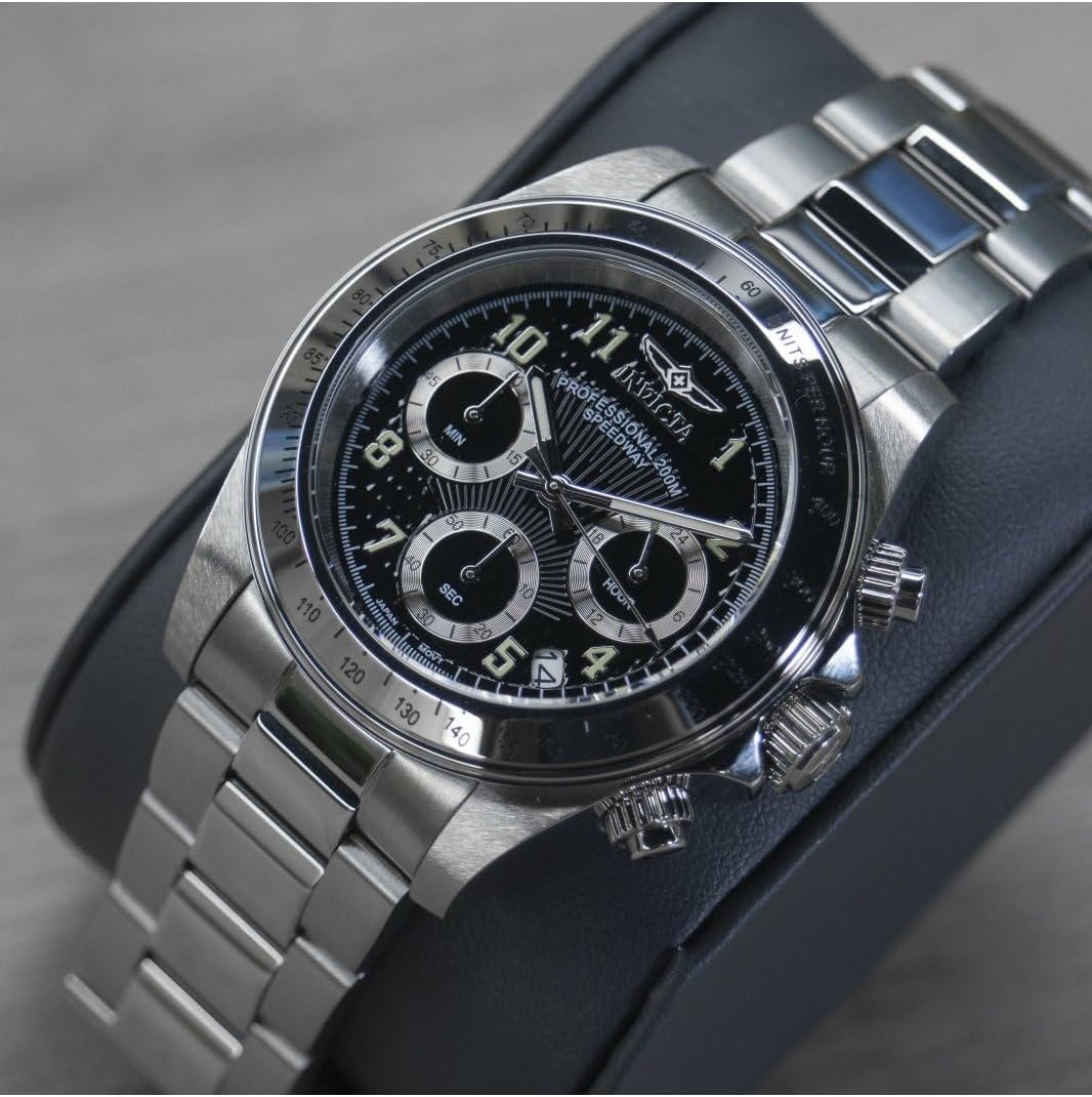 Thumbnail 3 de Invicta Speedway Montre Homme 39 mm - Mouvement Quartz, Acier Inoxydable