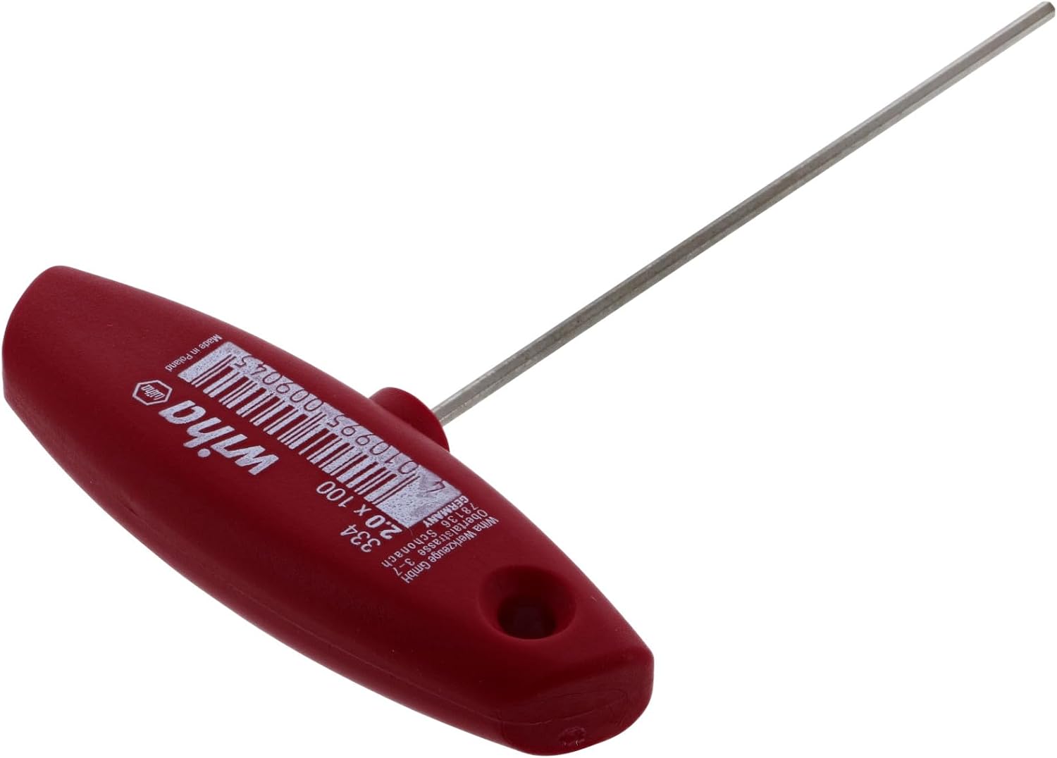 Detalle 1 de Wiha 33401 klucz imbusowy z rękojeścią poprzeczną, 2 × 100 mm