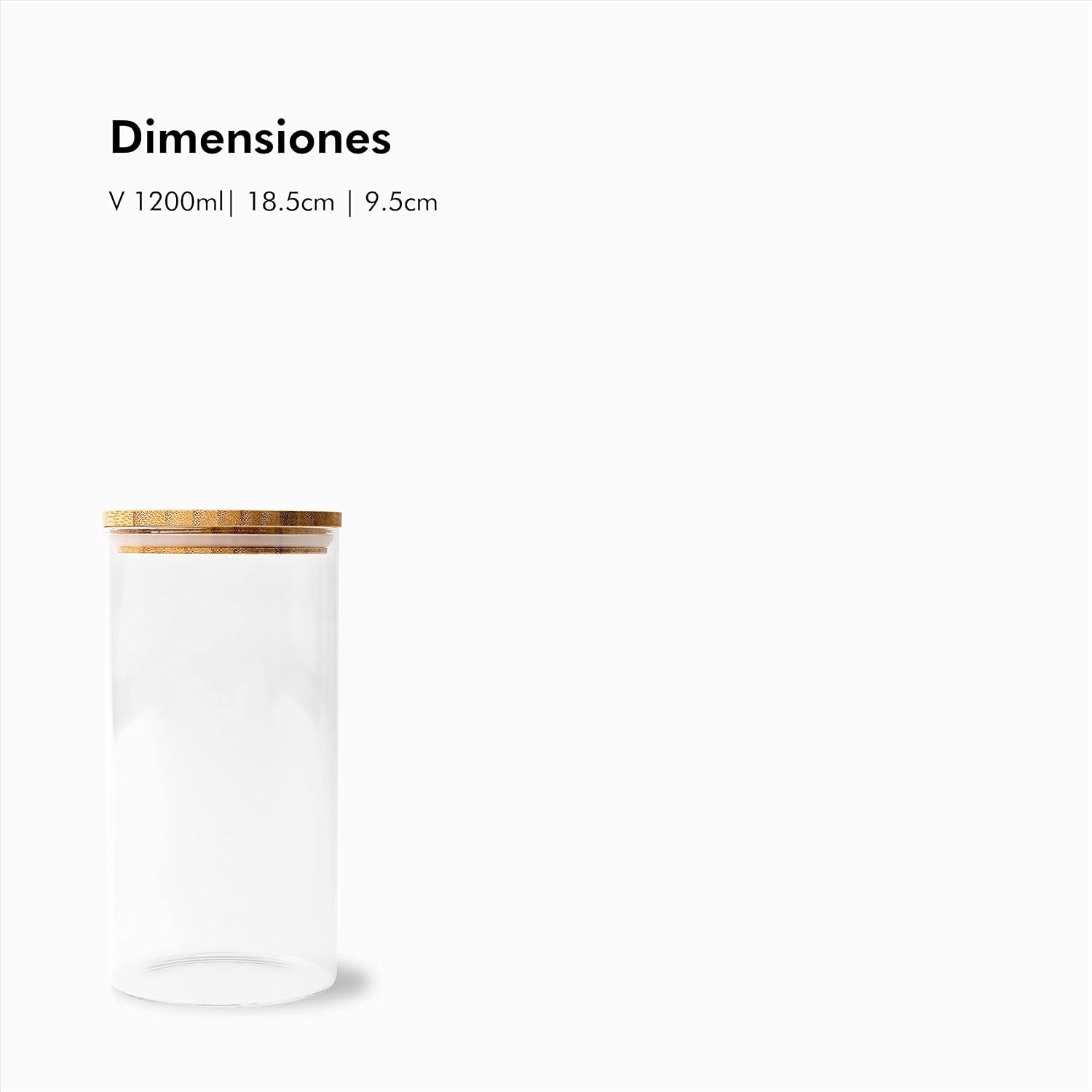 Thumbnail 5 de KIVY Set Botes Cocina Almacenaje 4 x 1200 ml
