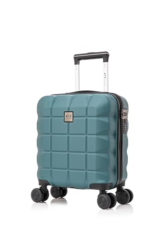 Detalle de ATX Luggage EasyJet 45x36x20 Underseat Cabin Suitcase – Forest Green, 17.5 Inches
