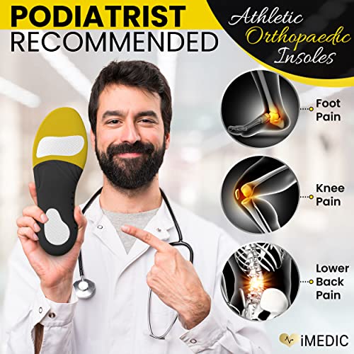 Detalle de iMedic Orthotic Insoles for Plantar Fasciitis, Size XS UK 4-5.5