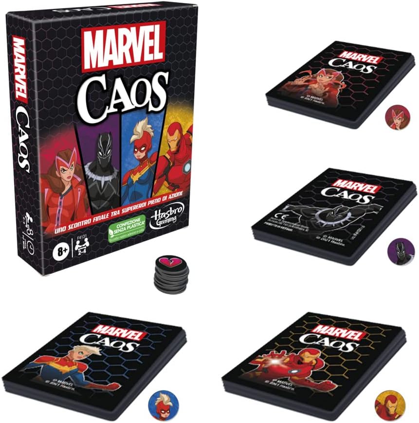 Thumbnail 6 de Hasbro Gaming 5 Alive: gioco di carte per famiglie e amici, da 8 anni, 2–6 giocatori