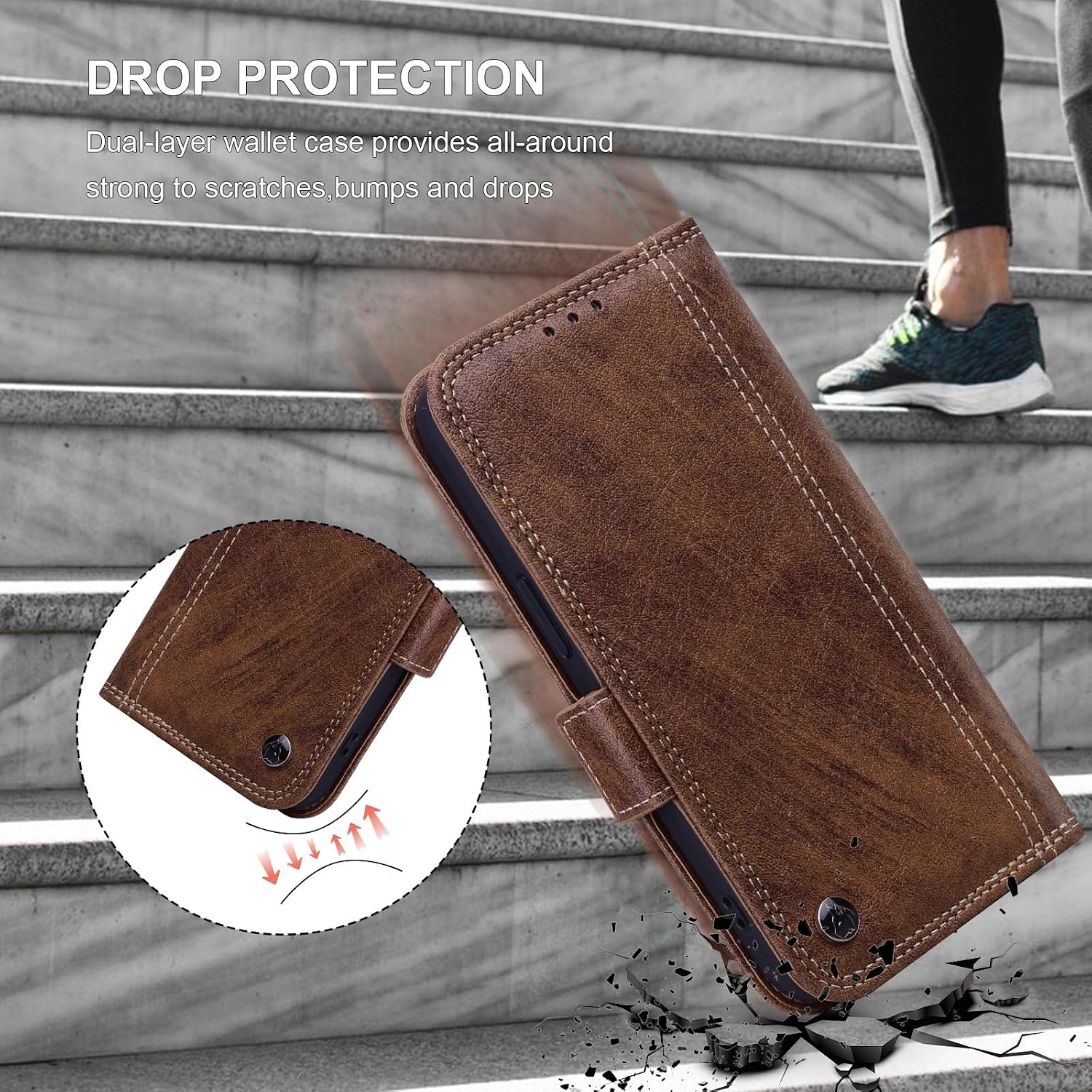 Thumbnail 4 de Aimigel wallet case for Samsung Galaxy A36 5G