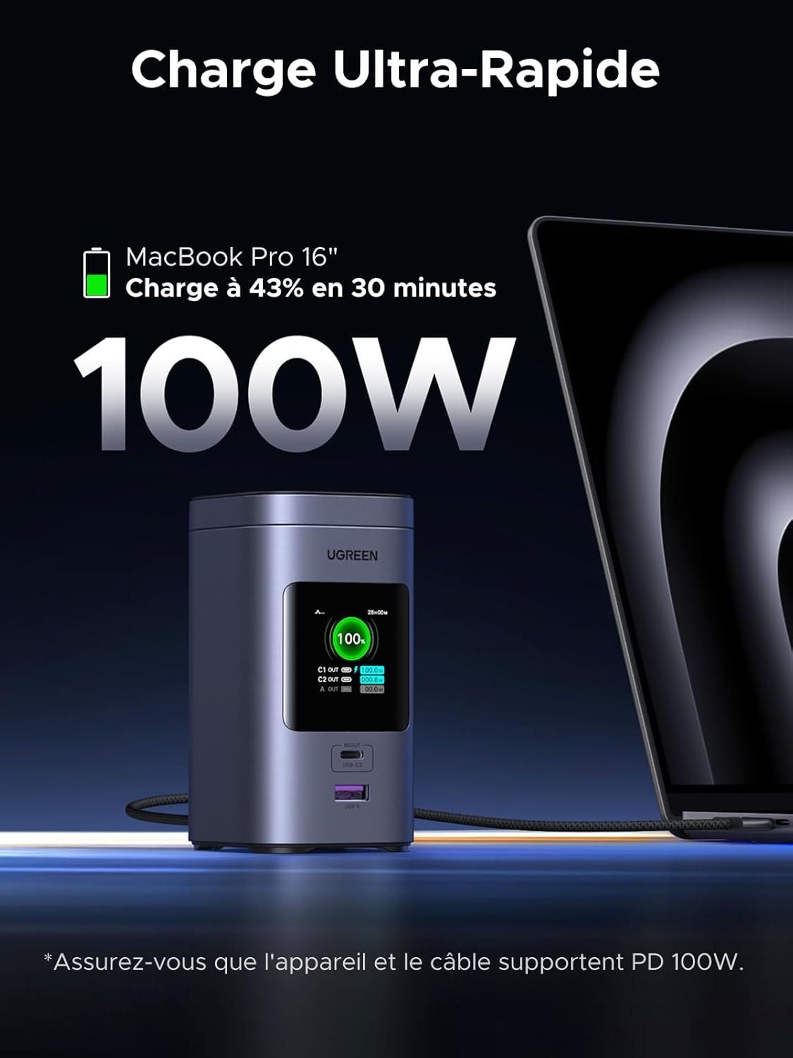Thumbnail 2 de UGREEN Nexode 20000 mAh Power Bank