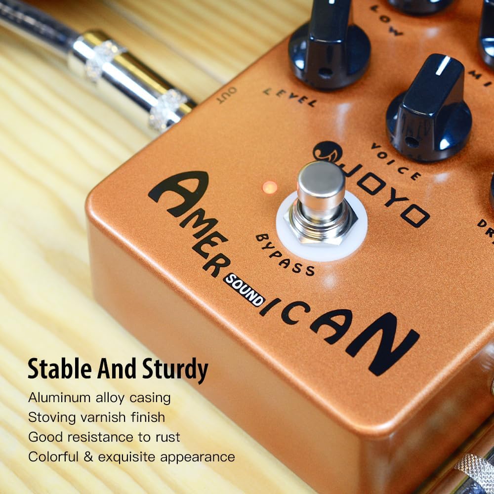 Thumbnail 6 de JOYO JF-14 American Sound Guitar Pedal with Cab Simulation and 6 Controls