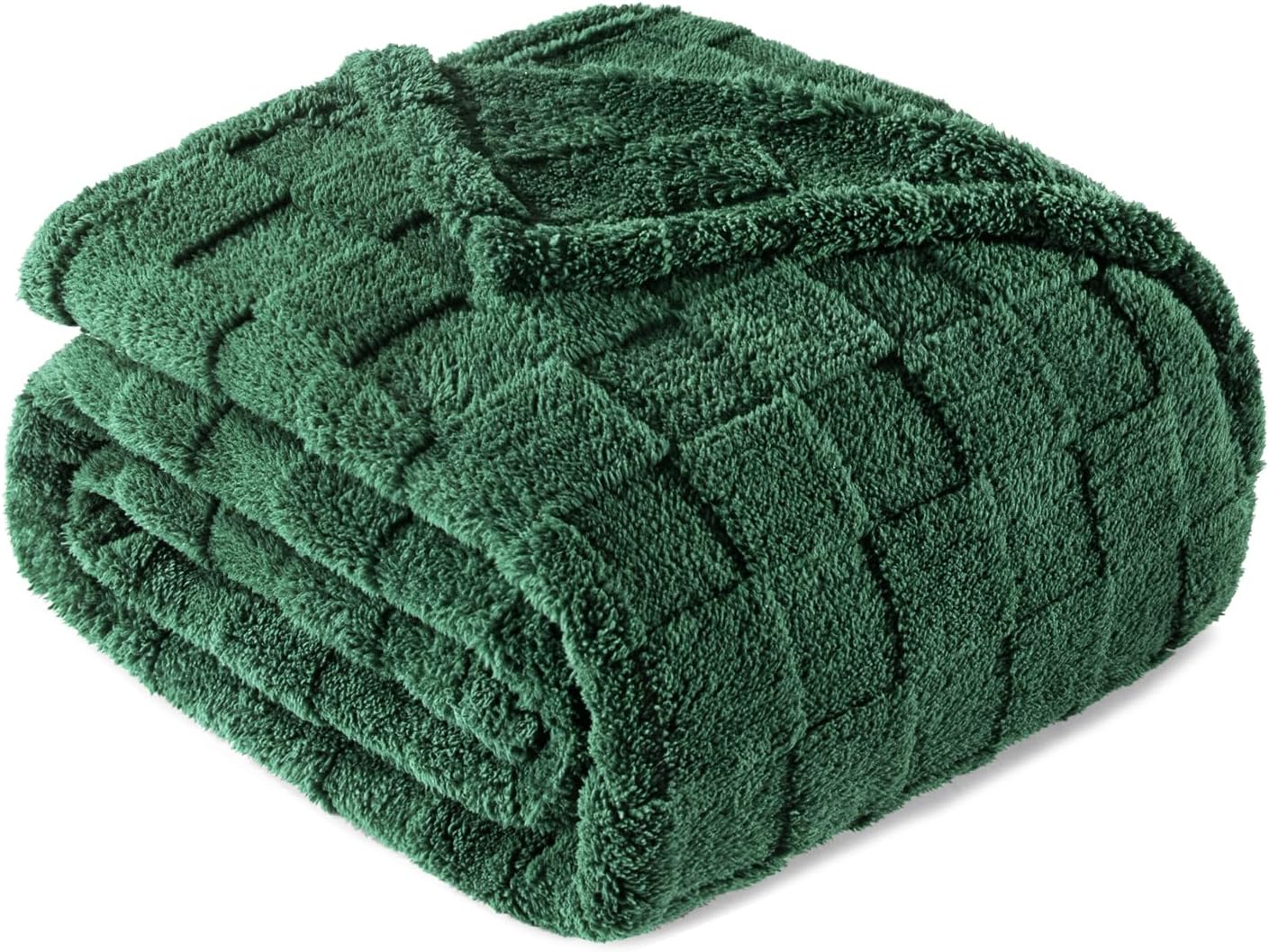 Thumbnail 6 de Exclusivo Mezcla plaid en polaire microfibre à carreaux gris clair 230x265 cm