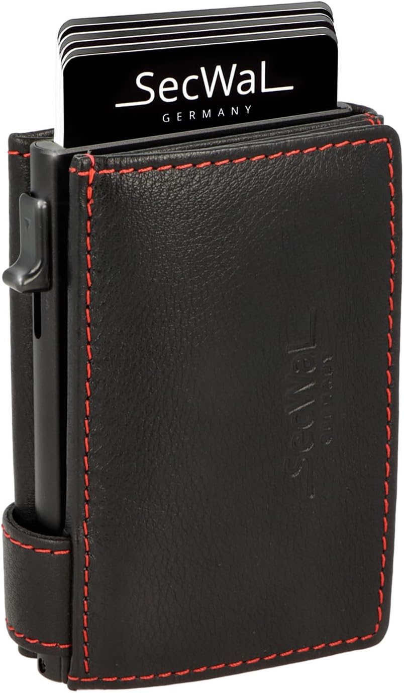 Detalle 2 de SecWal Kartenetui Hunter Braun mit RFID Schutz