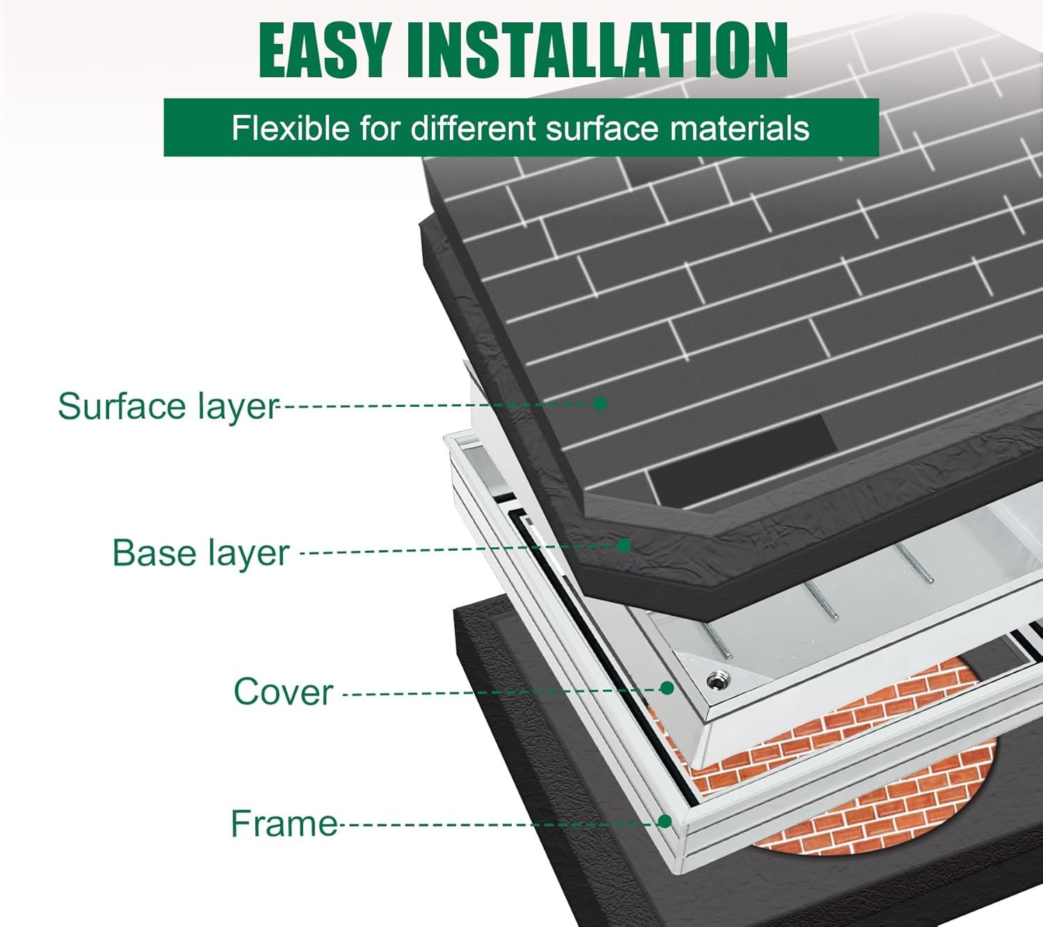 Thumbnail 5 de NATOTELA recessed manhole cover 500x500mm