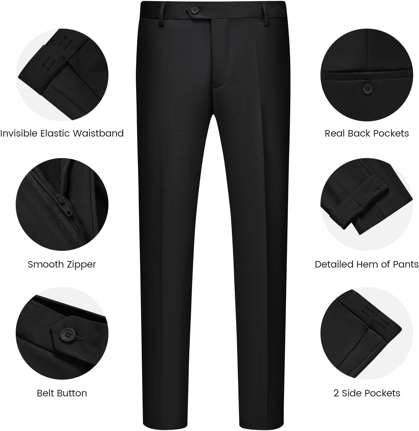 Thumbnail 5 de WULFUL Slim Fit 3-Piece Suit