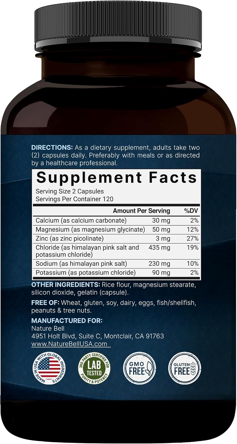 Thumbnail 6 de NatureBell Electrolyte Capsules 240 Capsules