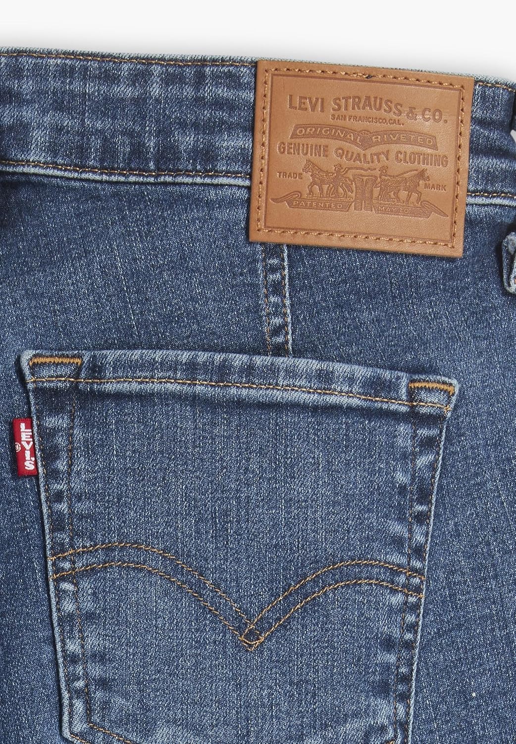 Thumbnail 6 de Levi’s Damen 712 Slim Fit Jeans – Slim Fit mit Wattleisten-Taschen