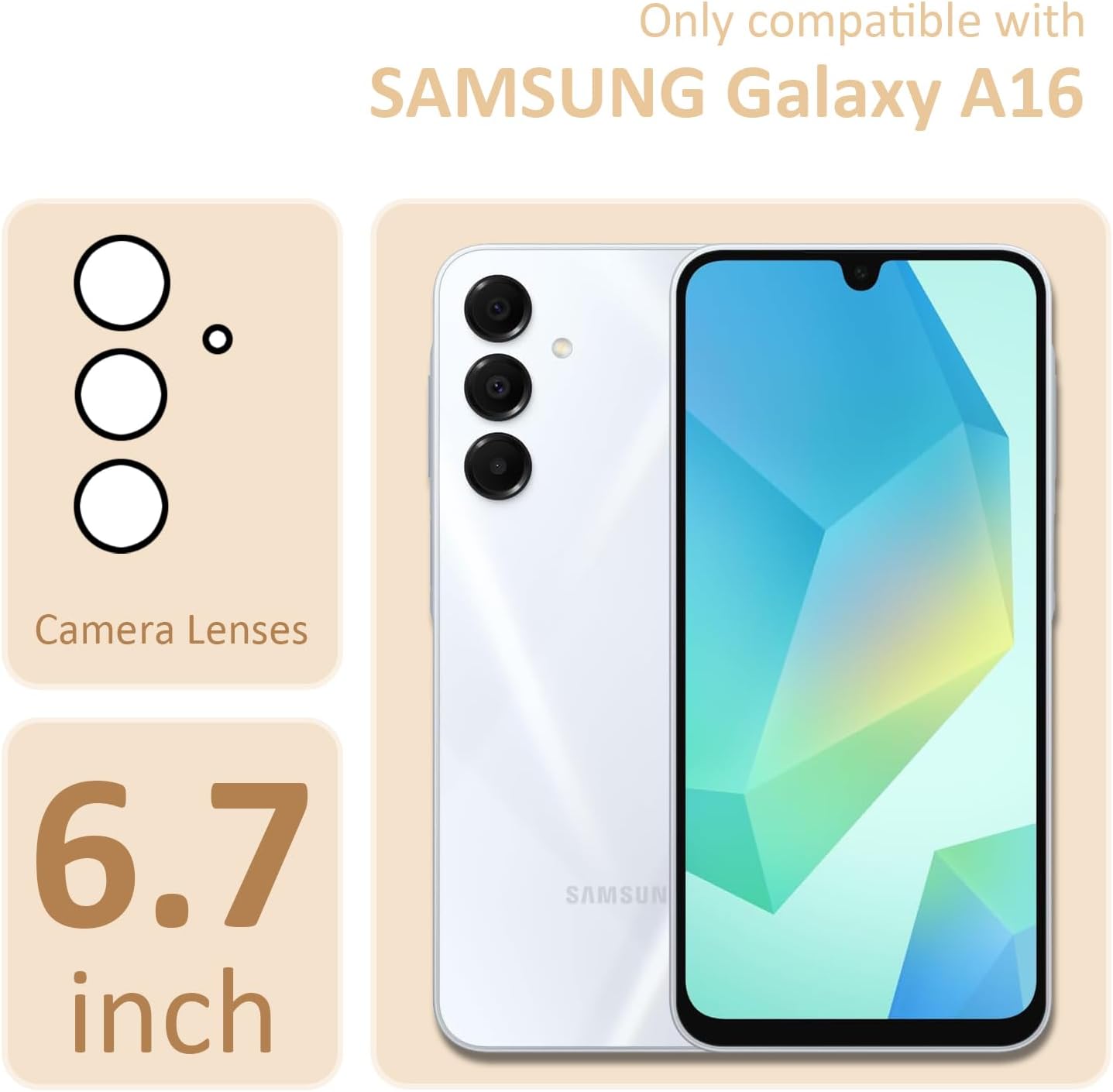 Thumbnail 5 de CAROKI Clear Case for Samsung A16