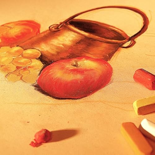 Thumbnail 1 de Clairefontaine 96005C Bloc Collé Pastelmat n°2, 12 feuilles, 18x24 cm 📷