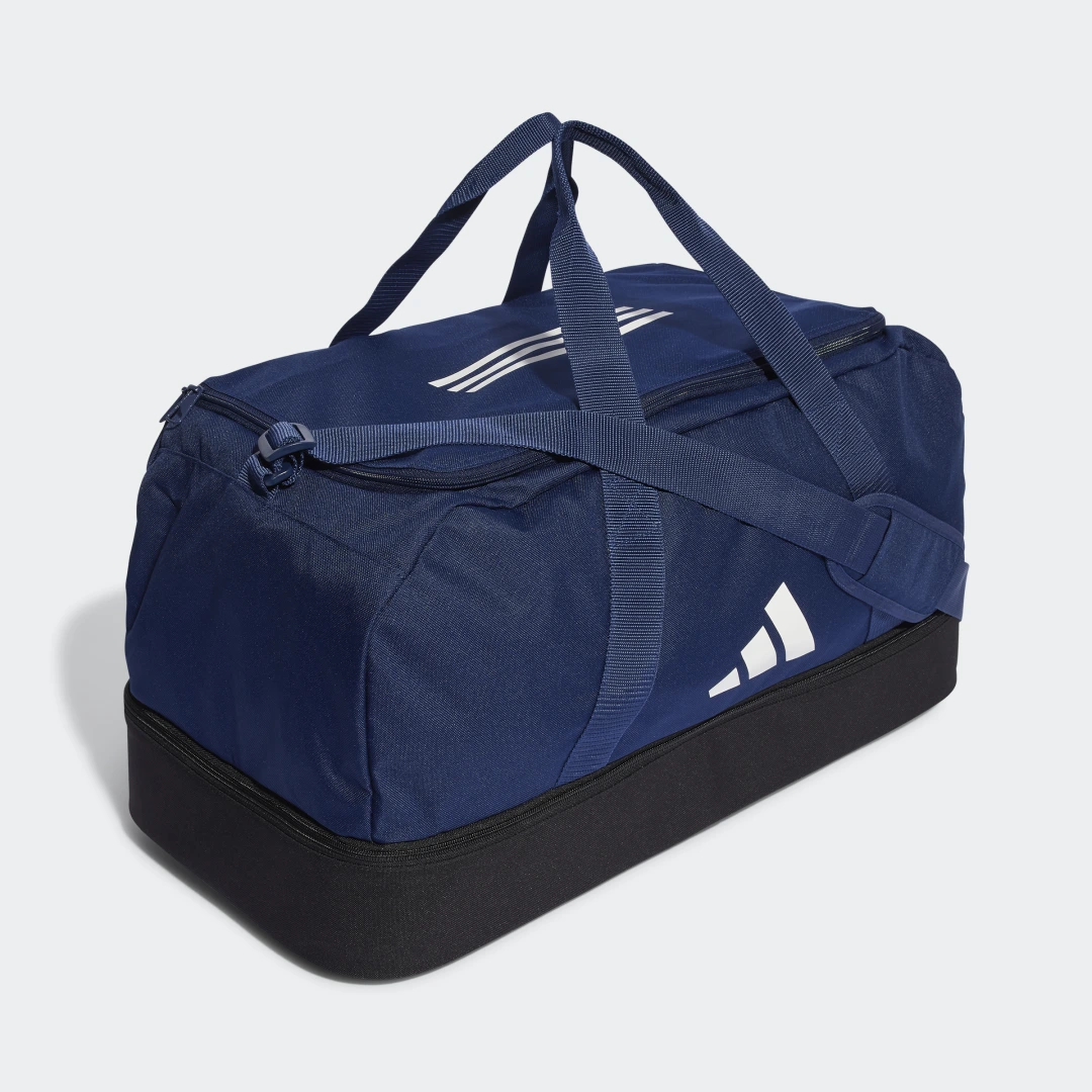 Detalle de Bolsa de deporte mediana Tiro League de Adidas en azul