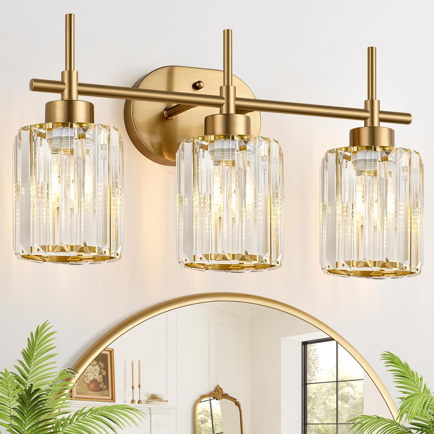 Detalle de Meybiok Bathroom Vanity Light, 3-Light