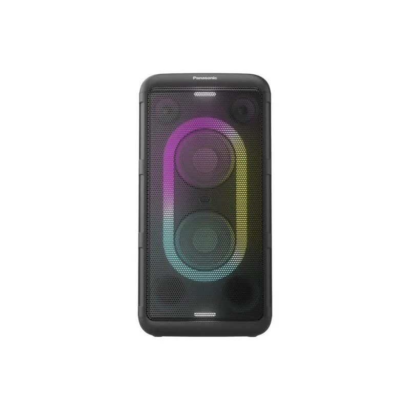 Detalle de Altavoces Panasonic SC-BMAX10E: Torre estéreo 150 W con Bluetooth 5.0 y LED multicolor