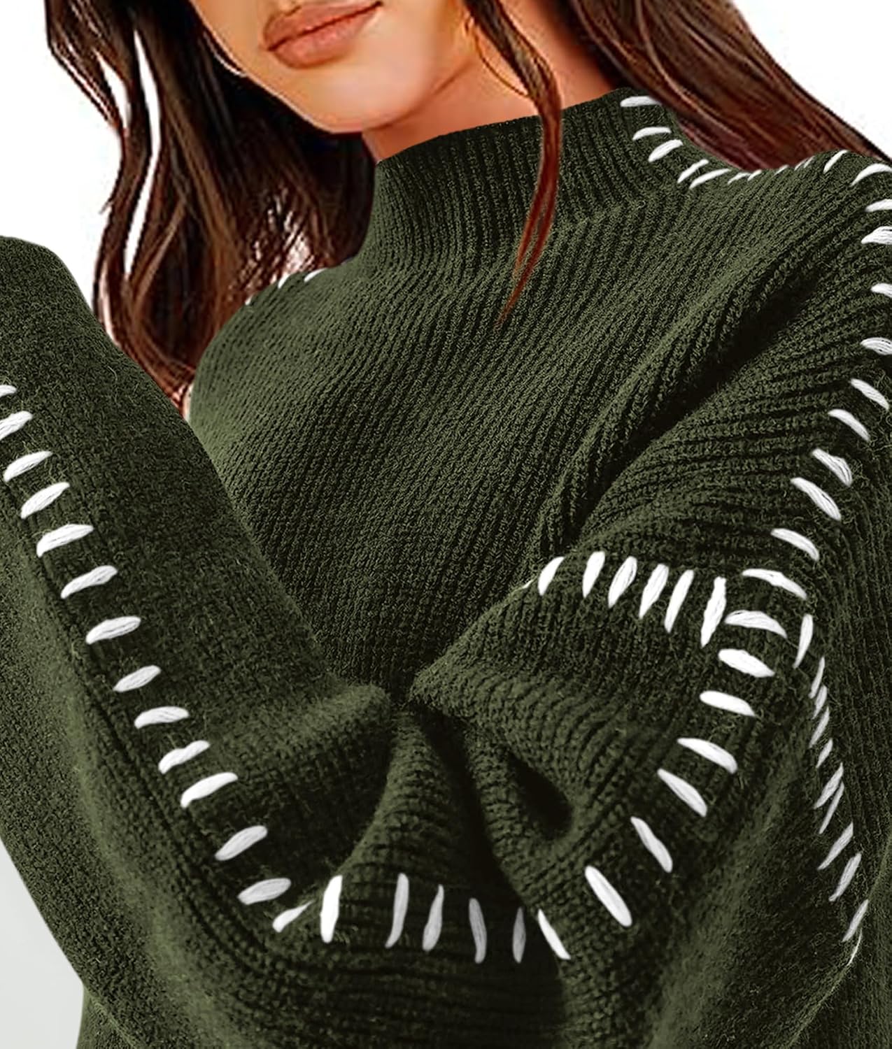 Thumbnail 4 de PRETTYGARDEN 2026 Chunky Knit Sweater