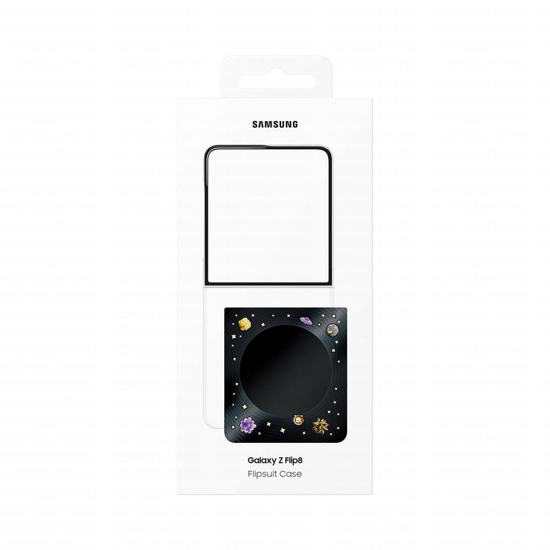 Detalle de Funda Samsung Flipsuit LED Negra para Galaxy Z Flip8 con funciones personalizadas