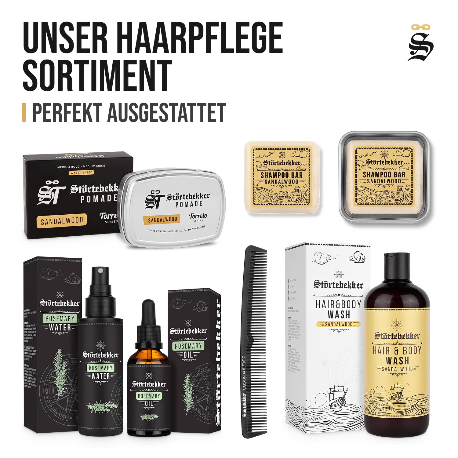Thumbnail 6 de Störtebekker Premium Deostick Sandelholz – langanhaltende Frische für Herren (75 g) • Made in Germany