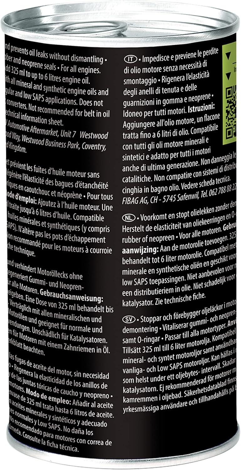Detalle 2 de Wynn's Anti Fuite Huile Moteur 325ml