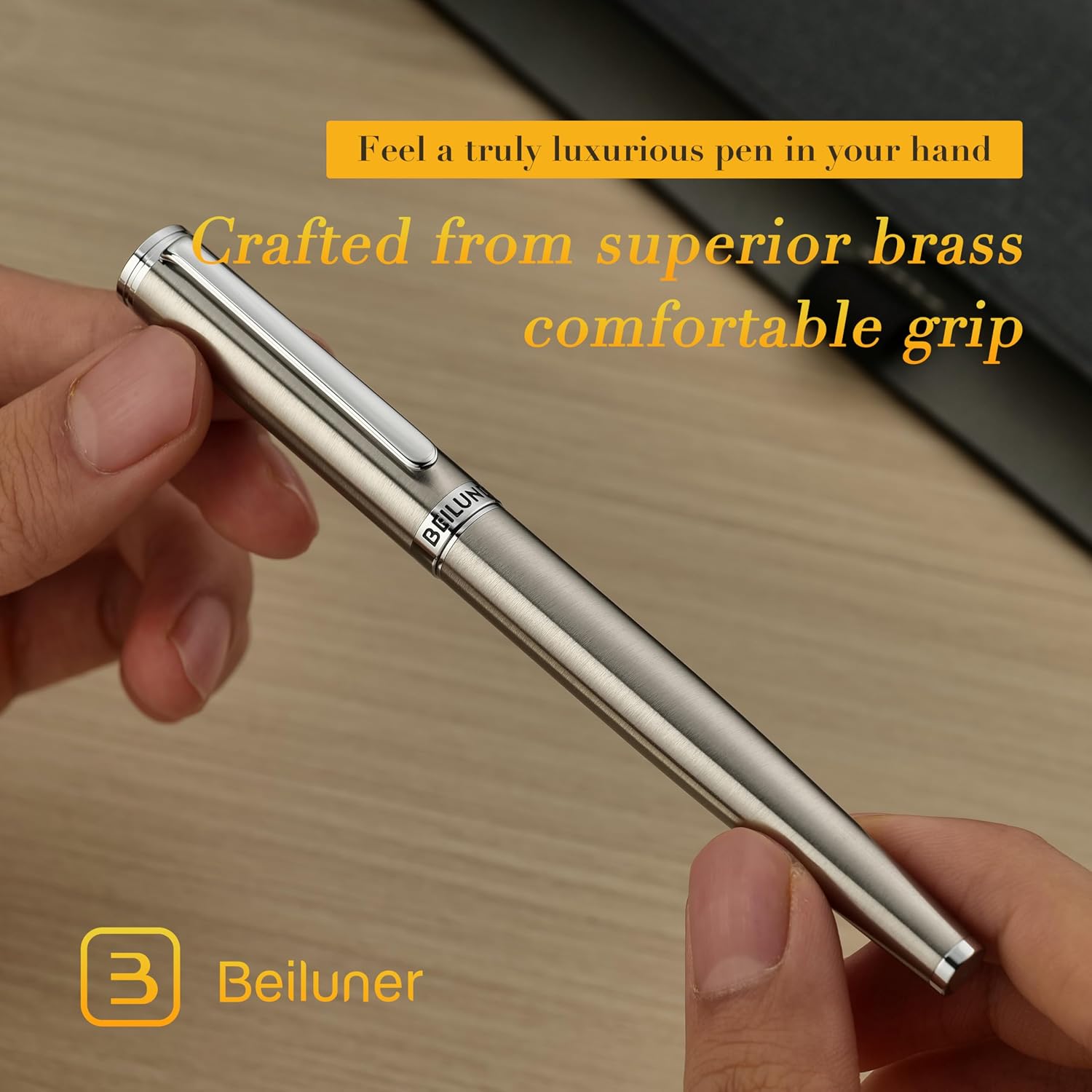 Thumbnail 5 de BEILUNER Fountain Pen Set, 24K-Gilded
